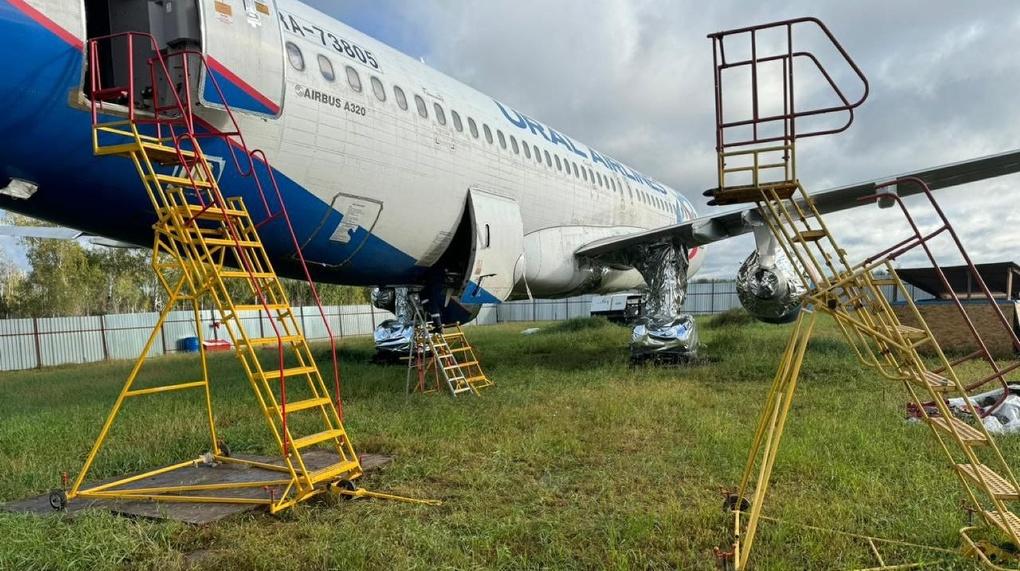 Ural A320 Stuck In Field Finally Dismantled